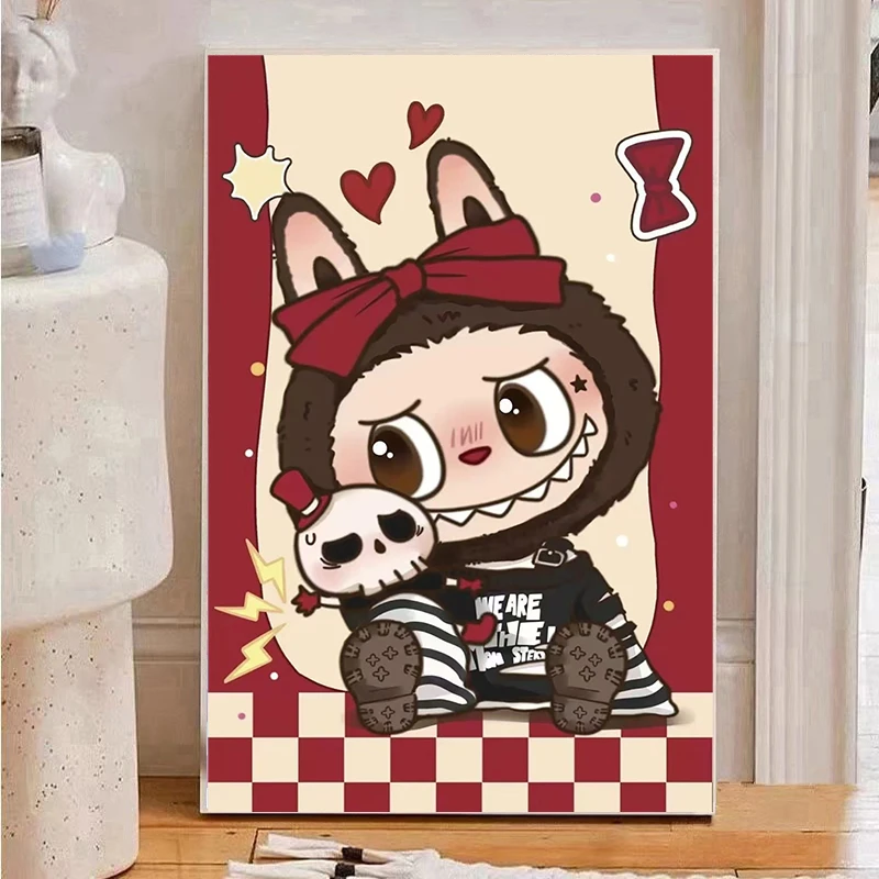 2025新款diy钻石画满钻【拉不不-3】可爱节日手工DIY装饰画