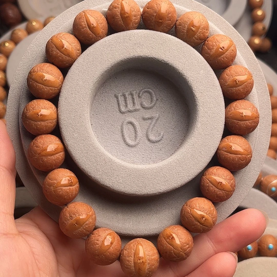 手串凤眼菩提13.5黄金眼