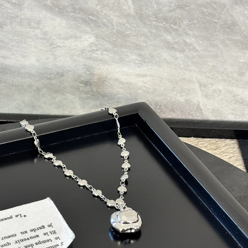 铜合金项链 苹果kt爱心链子项链XL3189