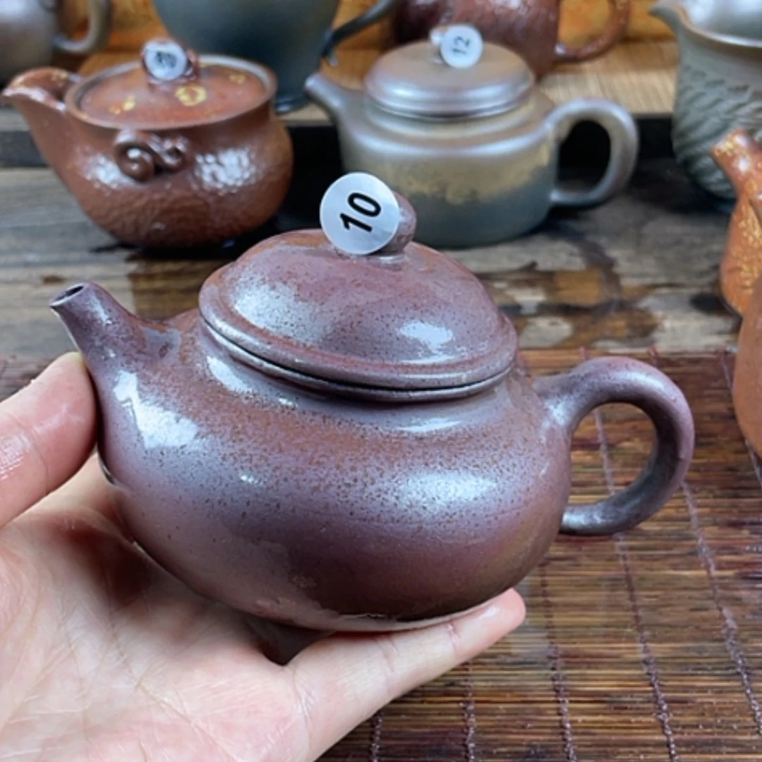 【闪购商品】柴烧茶壶180毫升左右 微瑕