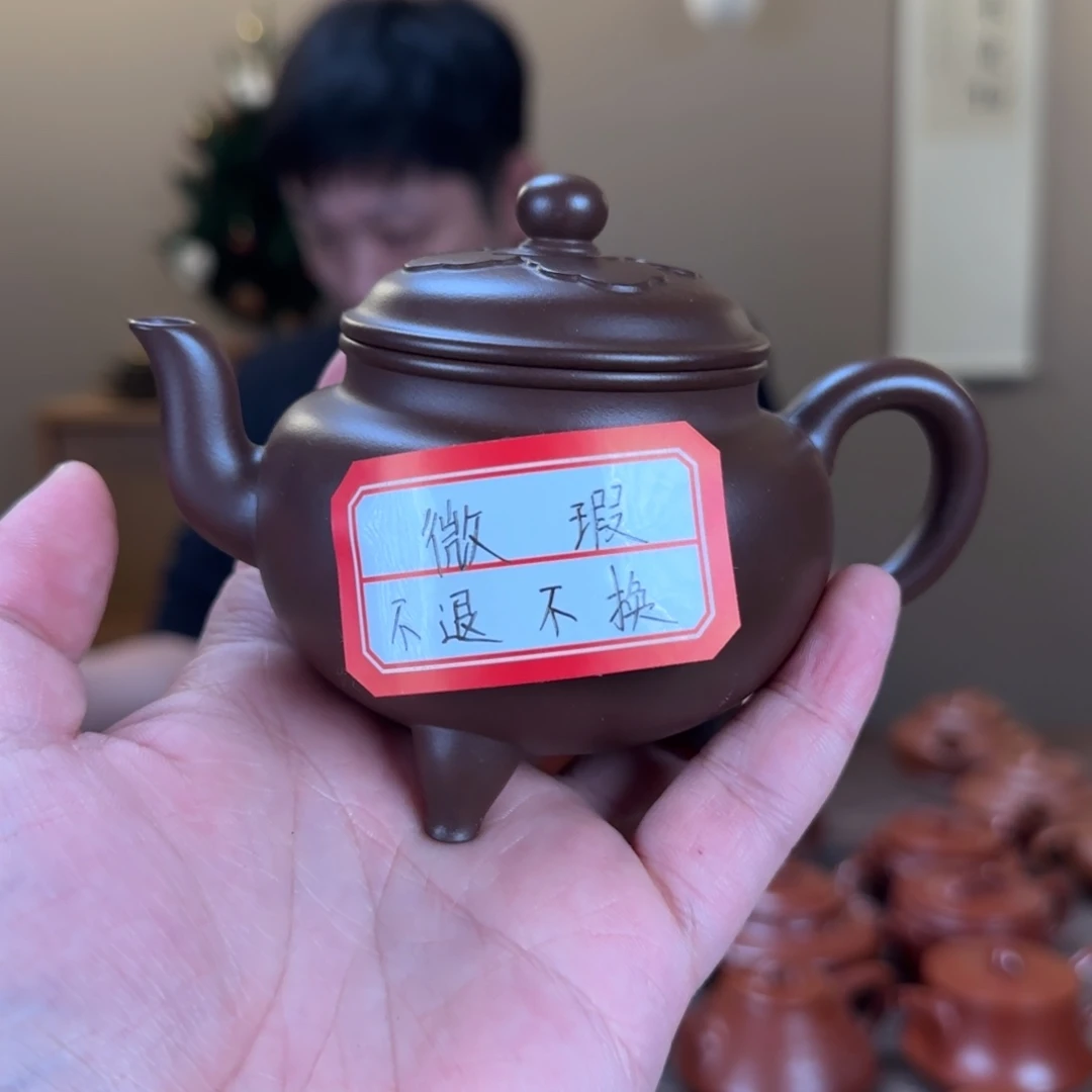 紫砂茶壶浮*微瑕大彬