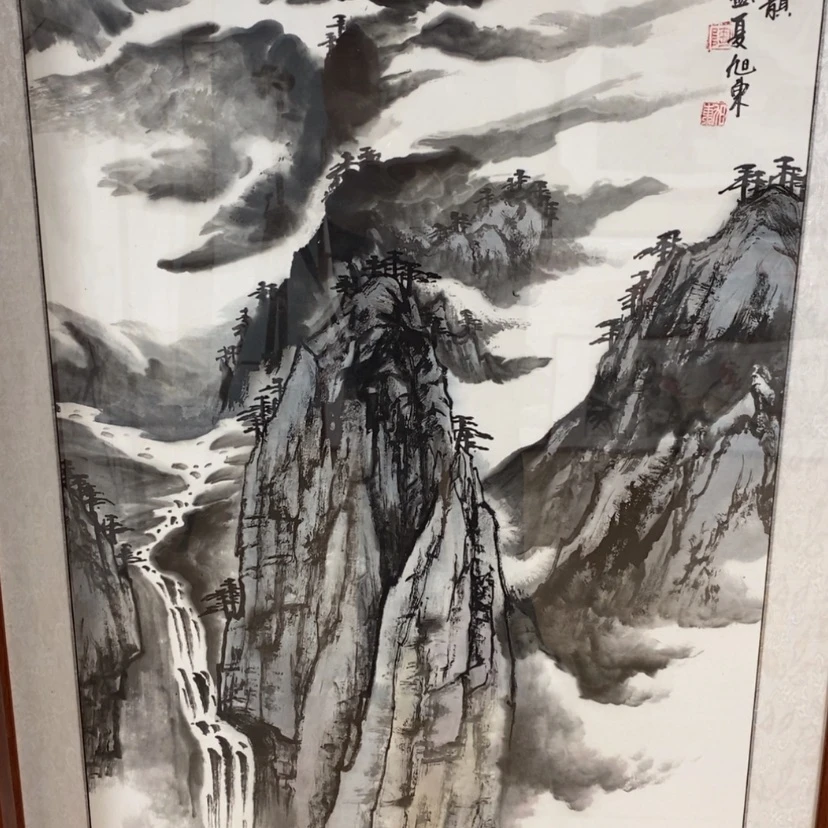 【闪购商品】国画手绘国画带框