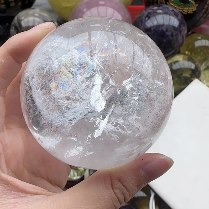 水晶未镶嵌摆件b626