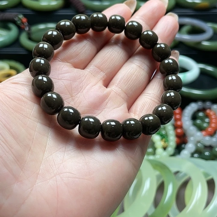 和田玉（糖玉）未镶嵌手链