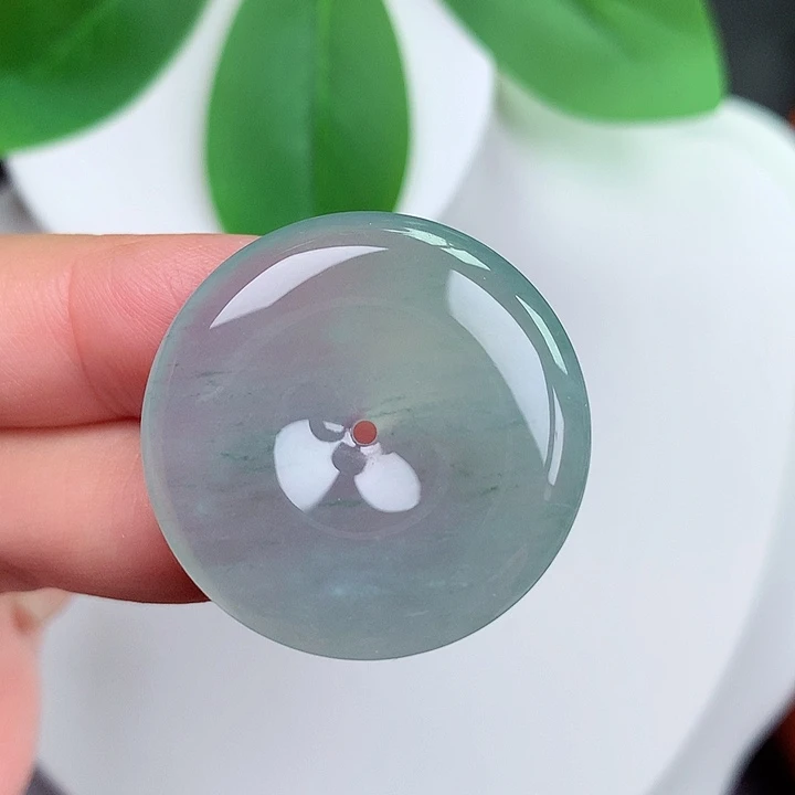 颈饰未镶嵌翡翠平安扣29.2x5.0mm