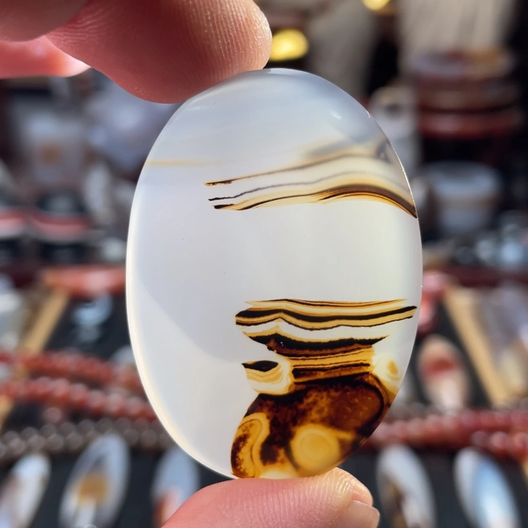 玛瑙/玉髓未镶嵌颈饰