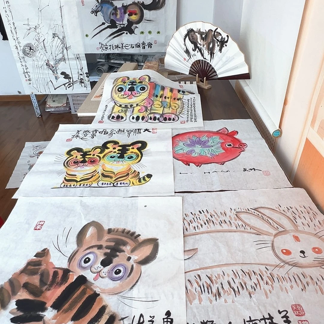 引***力老师作品欣赏作品