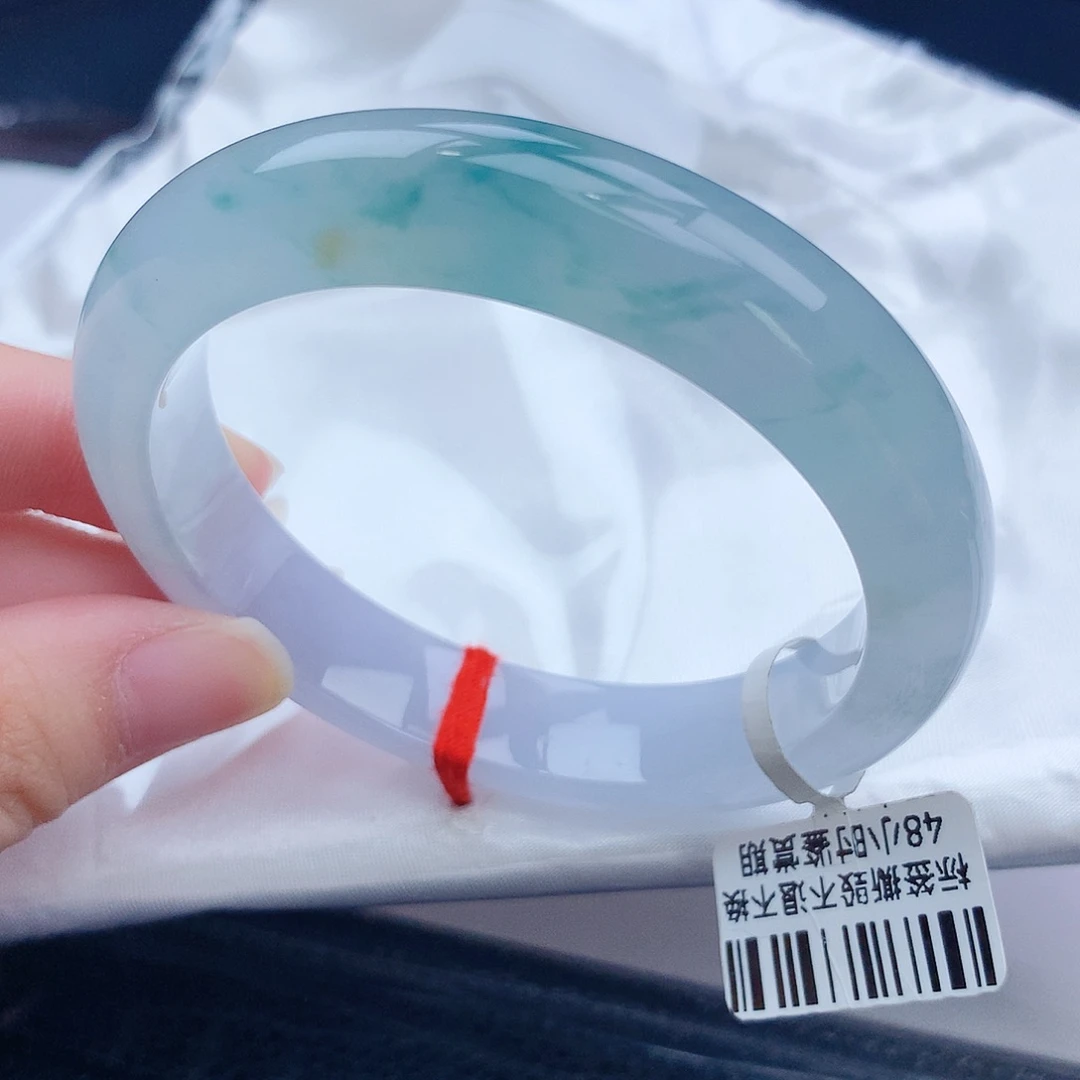 翡翠未镶嵌手镯缅甸天然翡翠a货手镯