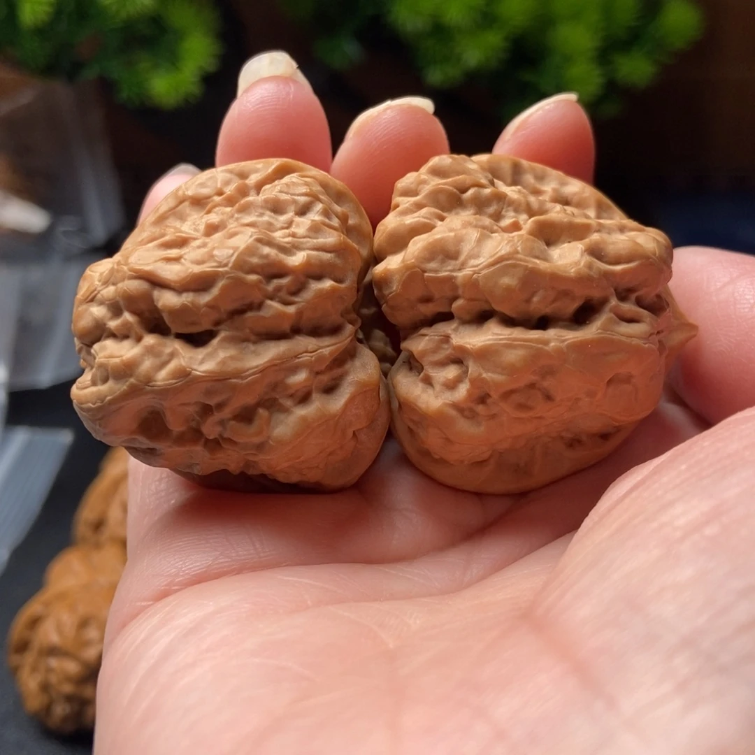 文玩核桃把件蛤蟆头39