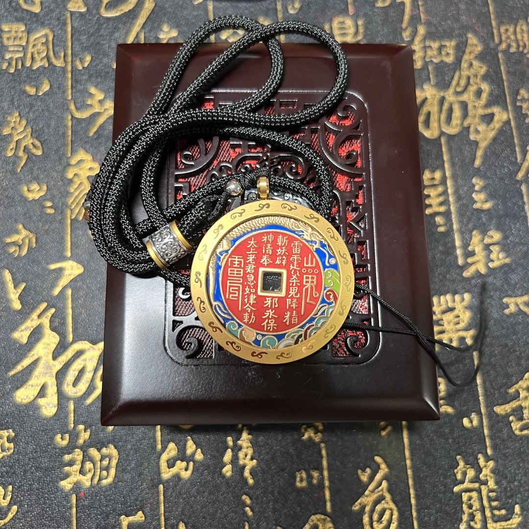 珐琅-龙腾四海吊坠/摆件/挂件