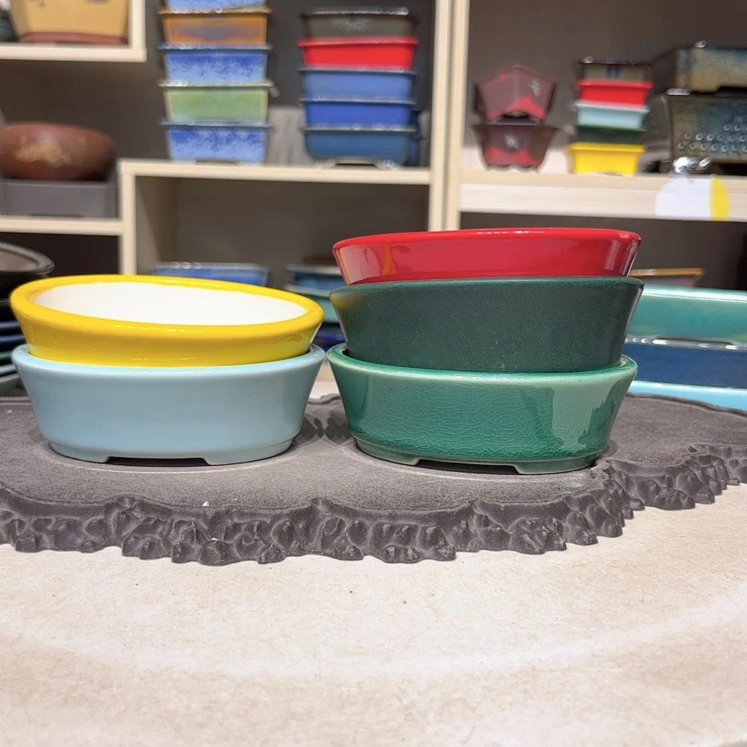 紫砂花盆瑕疵4-11-8-5。。。