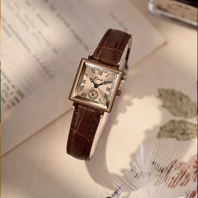 歌浪迪.正品时尚百搭 防水轻奢女表（星）