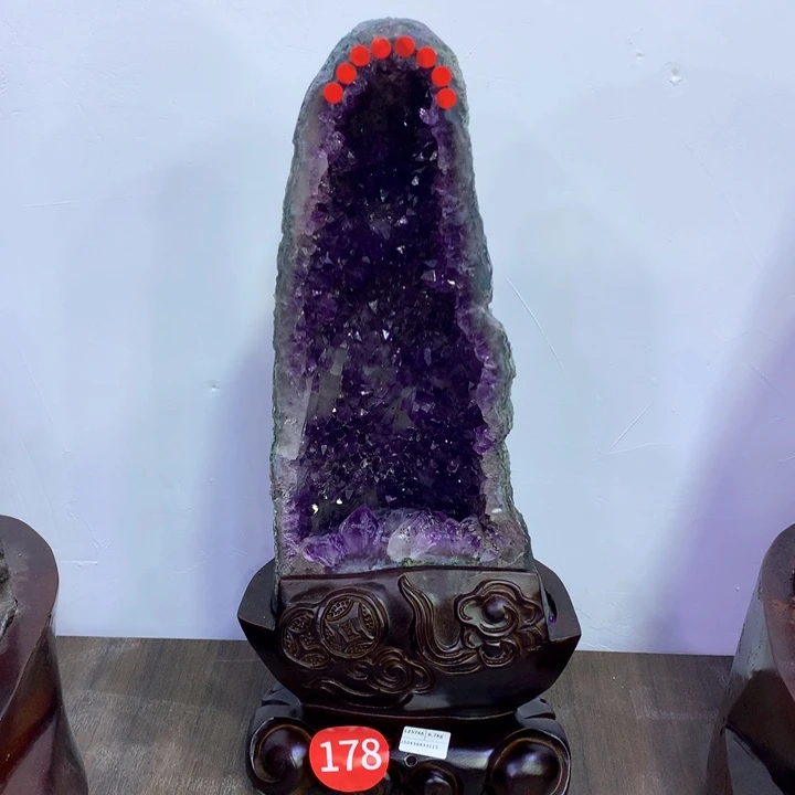 紫晶大型摆件（非配饰）未镶嵌