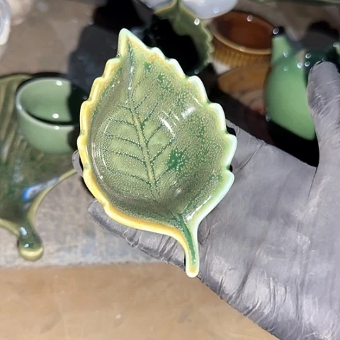 瓷片国营厂库存茶则