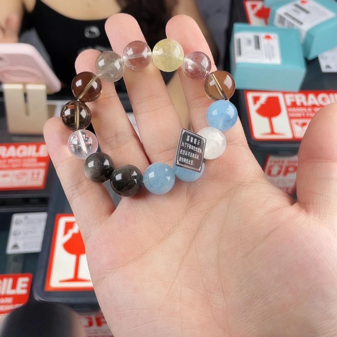 银S925镶嵌手链水晶