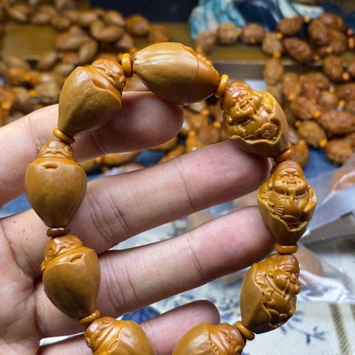 橄榄核手串/手链橄榄核雕工艺手串