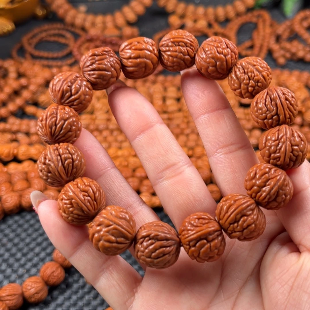 亲***诺桃核手串Y12链接手串