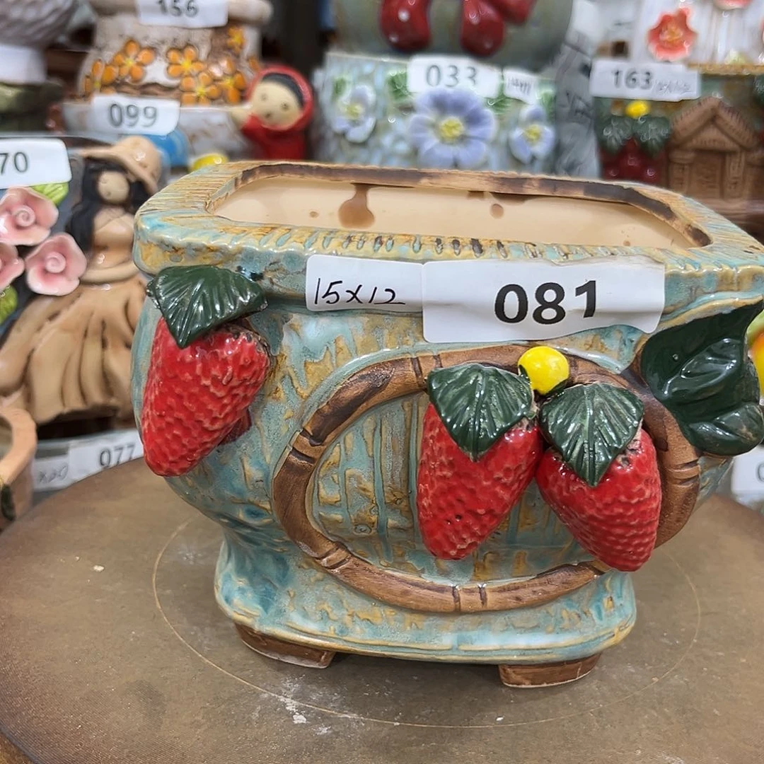 粗陶多肉花盆花盆