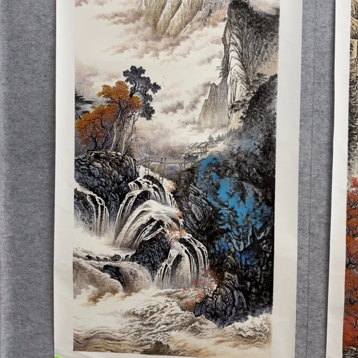 哈***哈国画花鸟等图案和造型各