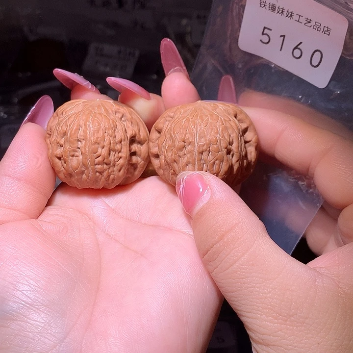 文玩核桃把件铁锤40➕