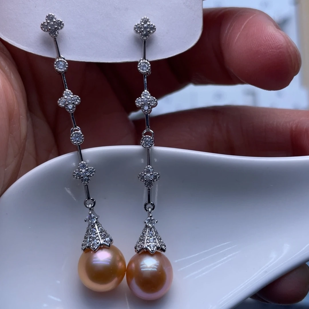 未镶嵌耳饰淡水珍珠