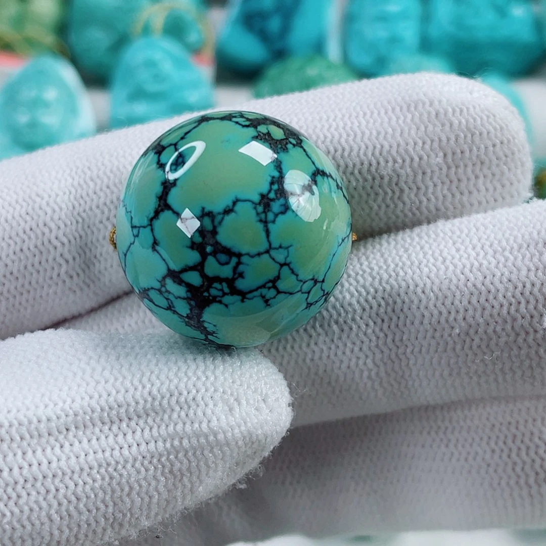 绿松石未镶嵌车挂