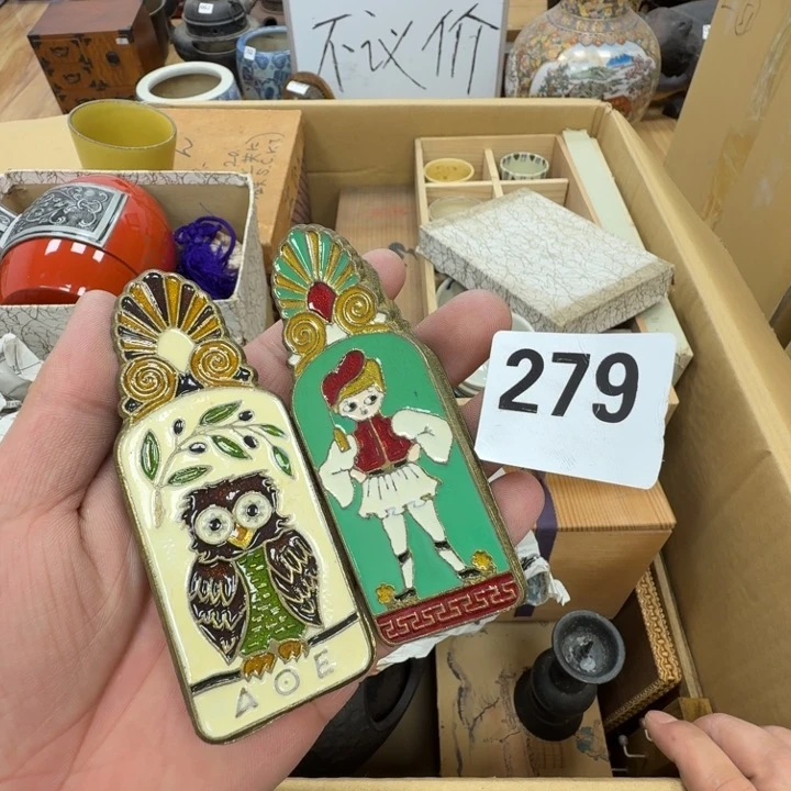 瓷片工艺品摆件瓷器摆件正能量