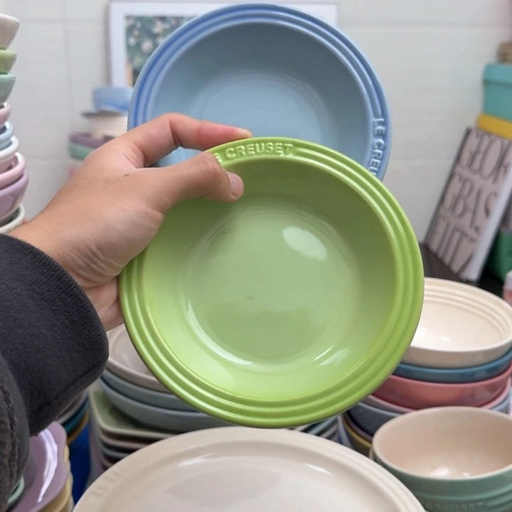 瓷片微瑕2个6英寸接骨碟