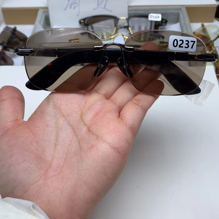 一体款无框茶水晶0237