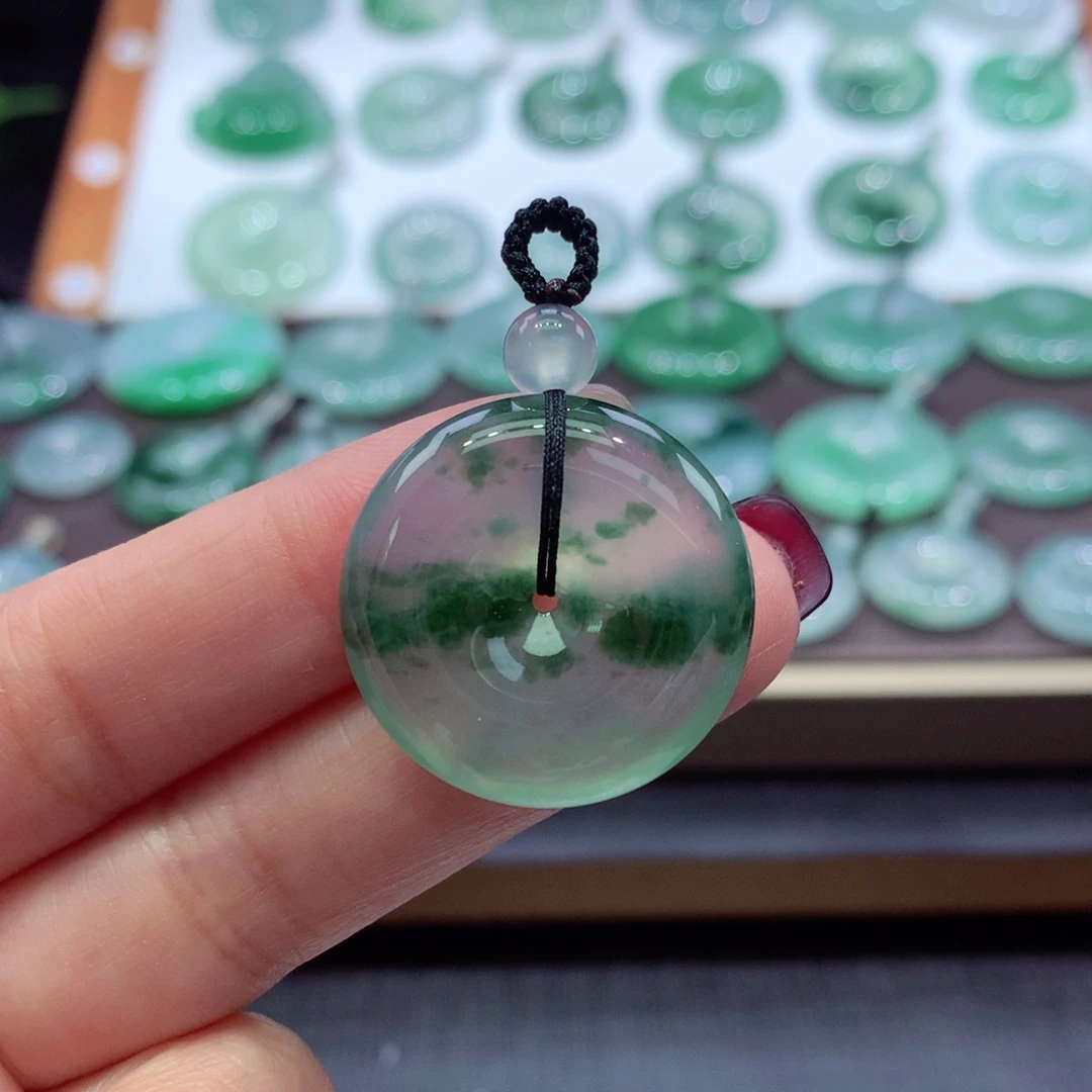 颈饰未镶嵌翡翠35尺寸25.3*6.3