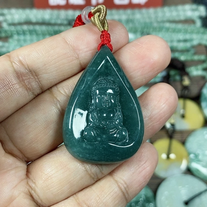 【闪购商品】翡翠颈饰未镶嵌玉吊坠翡翠玉宝宝佛