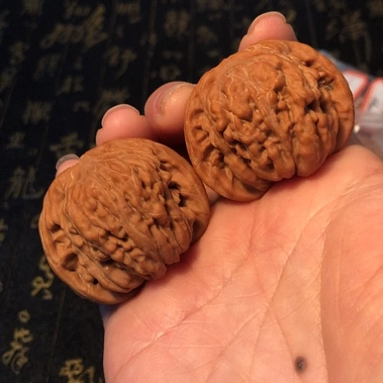 文玩核桃把件四座楼41mm