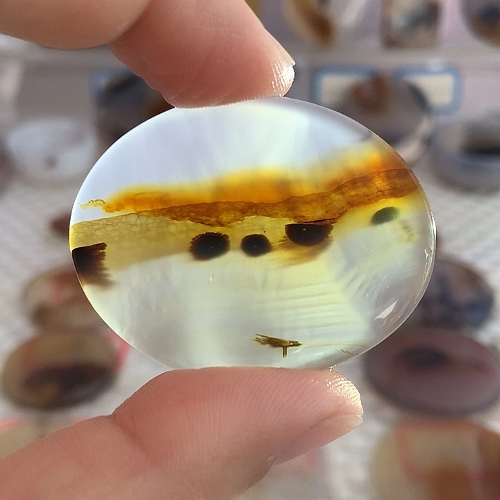 玛瑙/玉髓未镶嵌颈饰