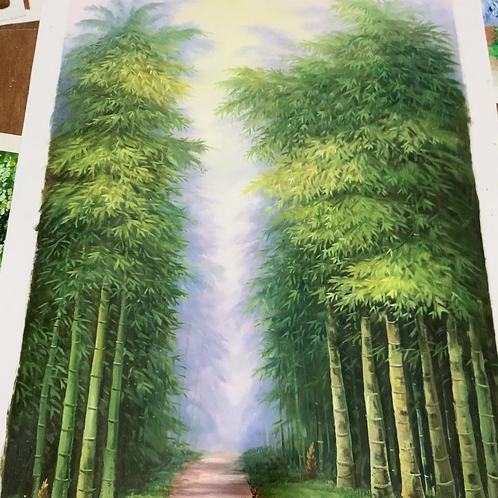 油画96*176手绘油画