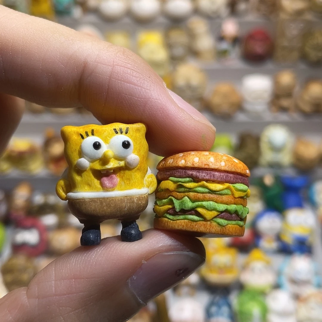 ****a非金属鹿角海绵宝宝汉堡包