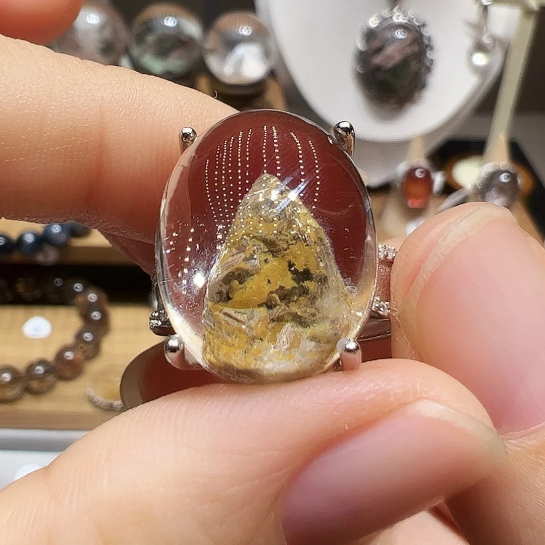 佳***韵水晶珠宝半成品银S925镶嵌