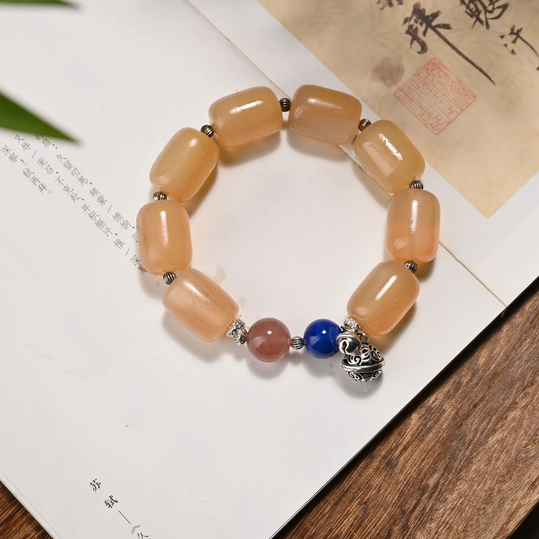 手串单圈女款民族风时尚个性藏羊角手串