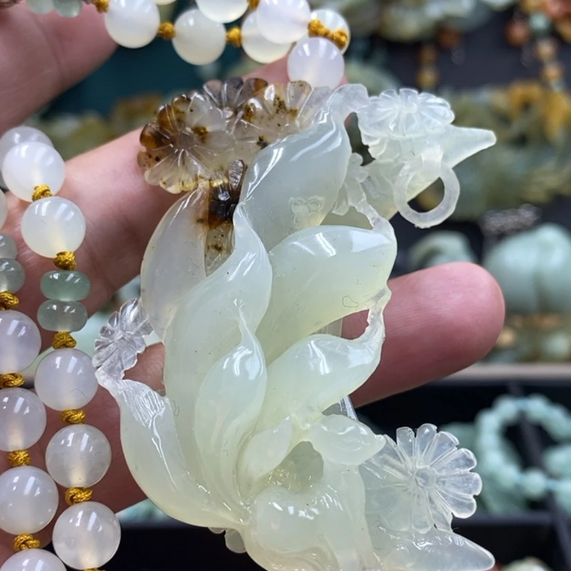 【闪购商品】未镶嵌岫玉吊坠