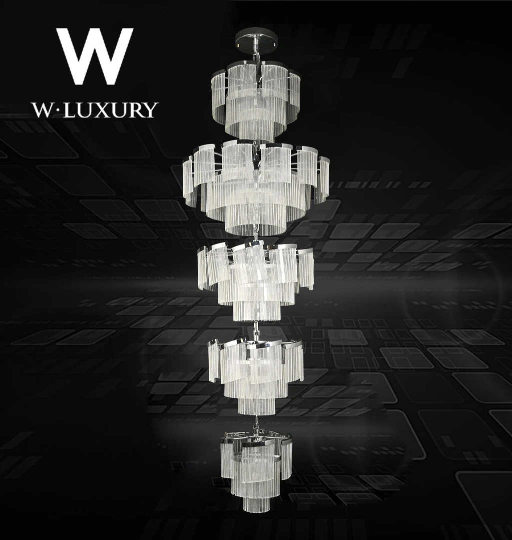 WLUXURY（水晶巴卡拉）家用别墅简约书房吸顶灯餐厅客厅大气吊灯具