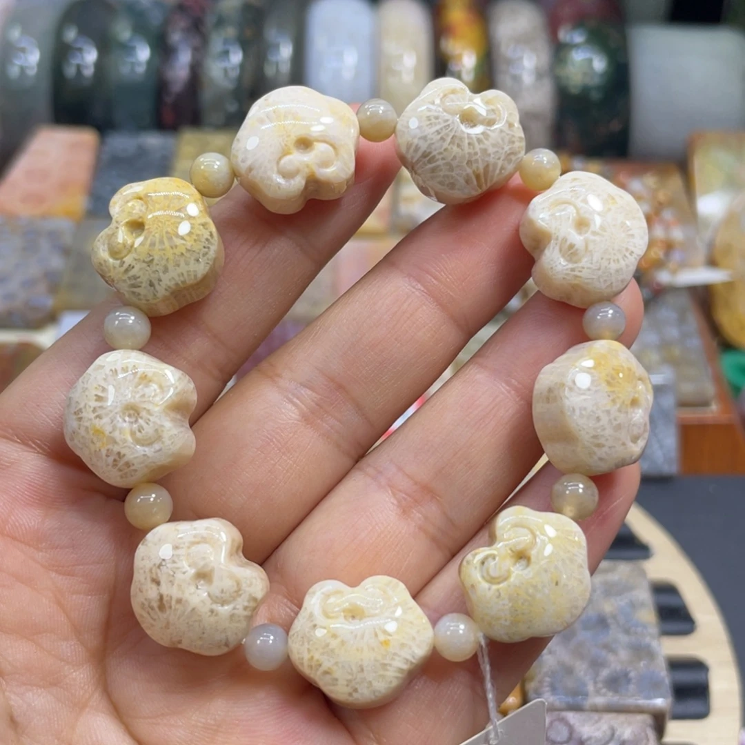 硅化玉未镶嵌颈饰98