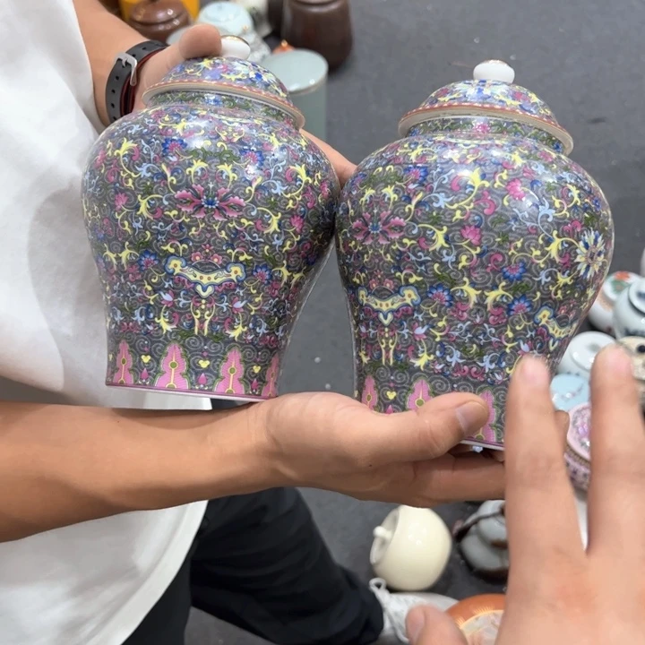 瑕疵福利品陶瓷茶叶罐