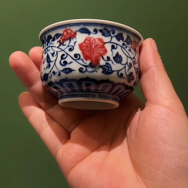 微瑕臻玉古坊原矿孔雀石釉里红