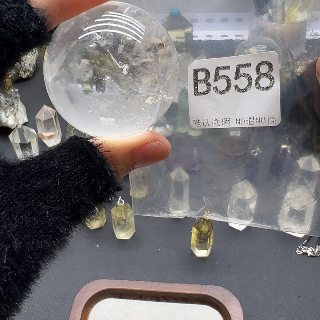 珠宝半成品水晶未镶嵌