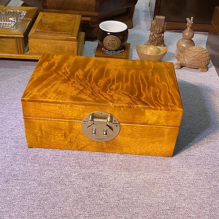 农***哥金丝楠金丝楠木20首饰盒