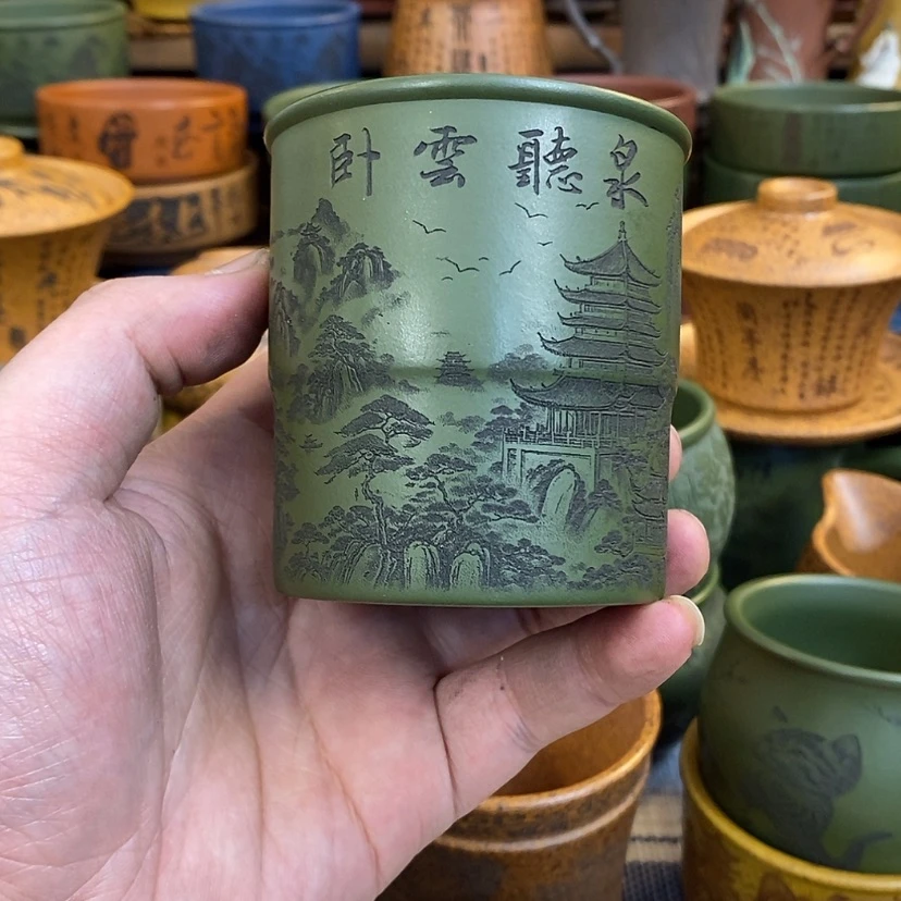 【闪购商品】紫砂公道杯宜兴全手工紫砂杯