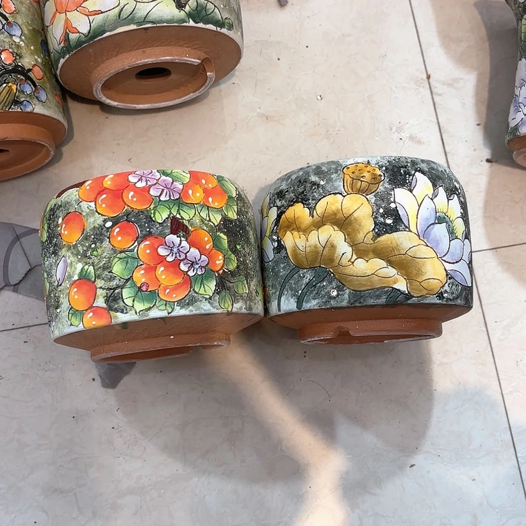 紫砂花盆手工花盆默认微瑕10/9