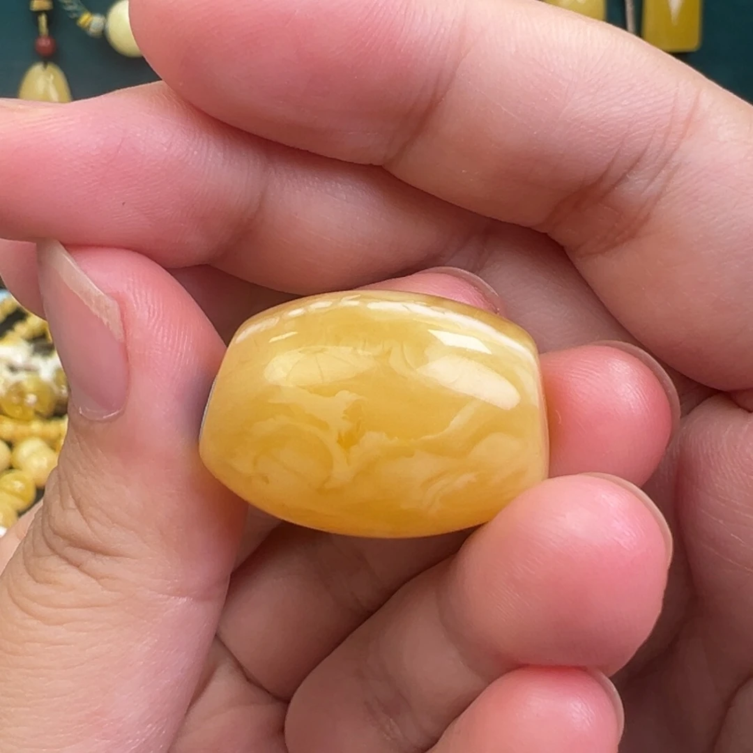 琥珀手链未镶嵌马蹄珠