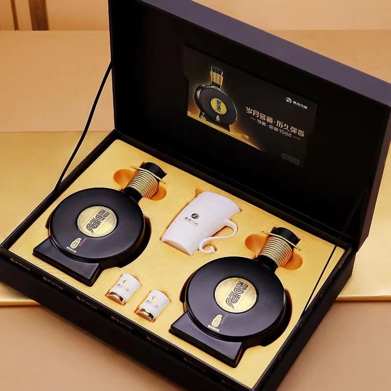 习酒窖藏1988双支礼盒 酱香型白酒53度500ml*2