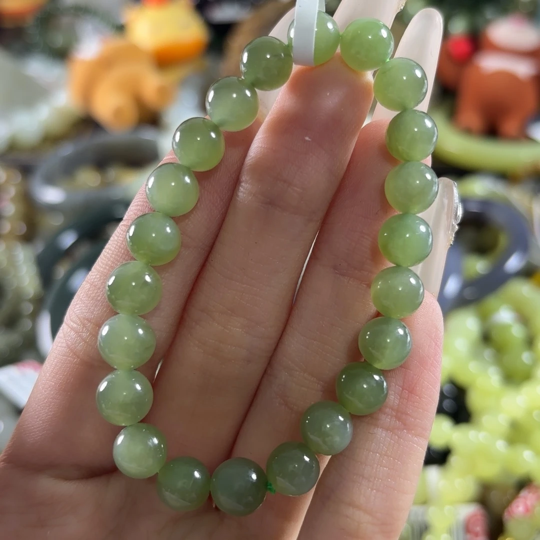 和田玉未镶嵌手链77