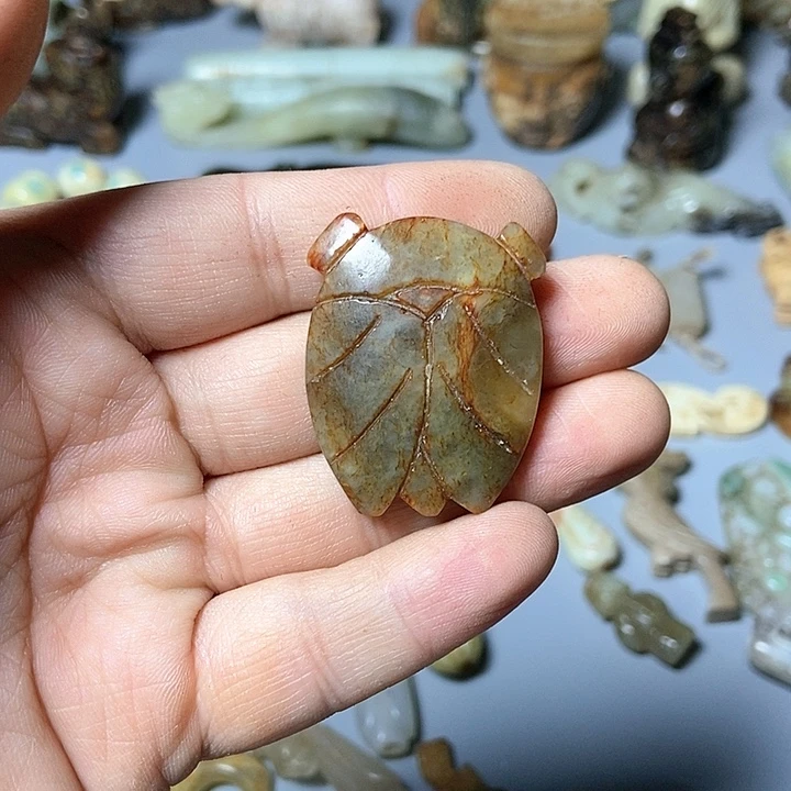 和田玉未镶嵌颈饰49